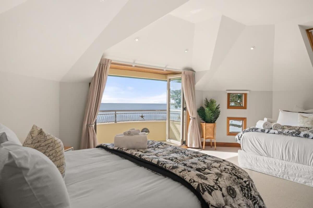 אוקלנד Takapuna Beachfront W Stunning Views מראה חיצוני תמונה