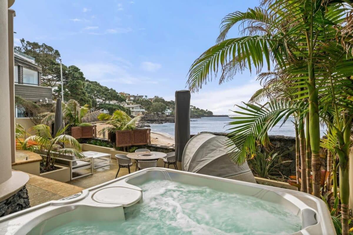אוקלנד Takapuna Beachfront W Stunning Views מראה חיצוני תמונה