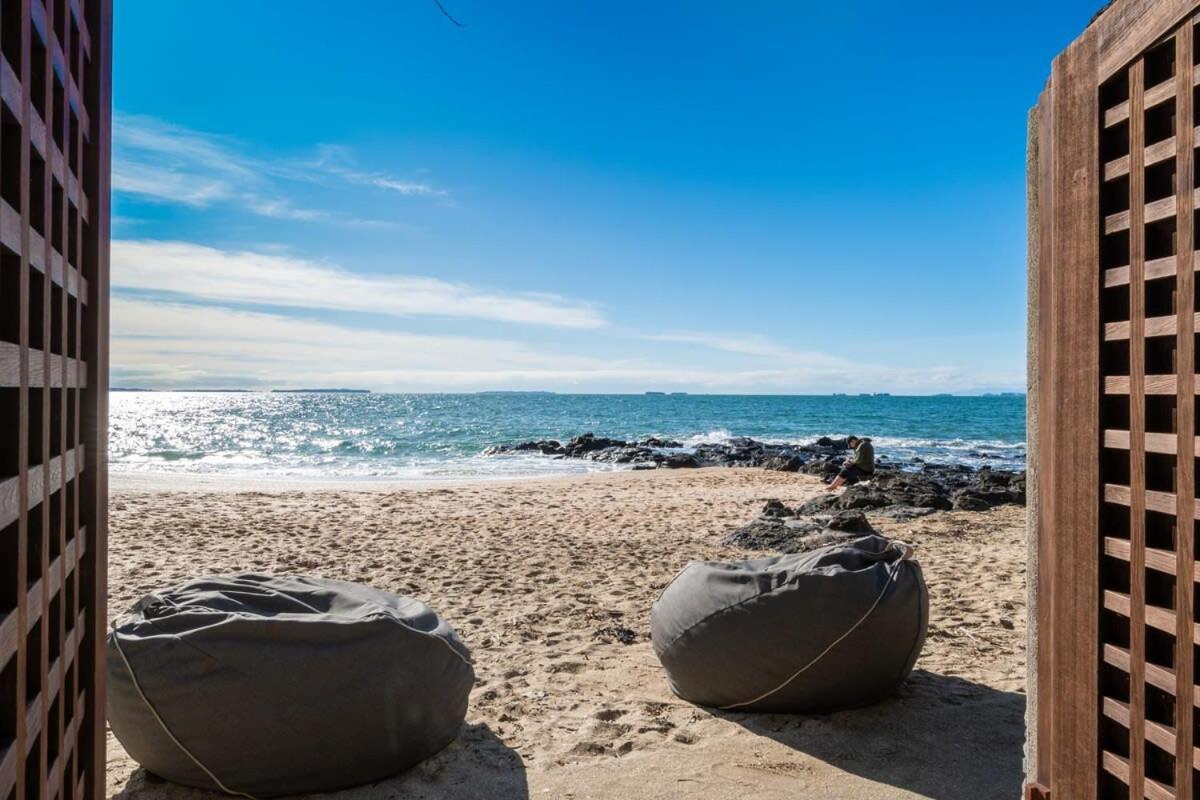 אוקלנד Takapuna Beachfront W Stunning Views מראה חיצוני תמונה